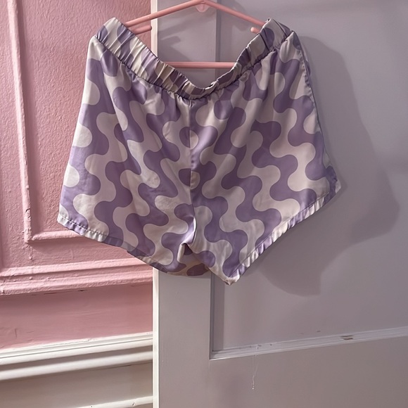 Girls Size XL art class Satin Pajama Set - Picture 4 of 5